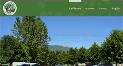 Desktop Screenshot of camping-lapiboure.com